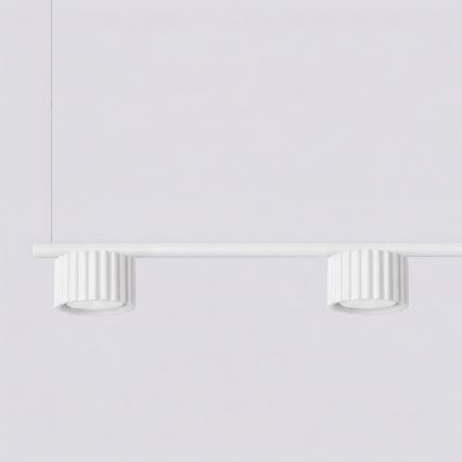 Lustră suspendată AURA 4xGX53/10W/230V, albă