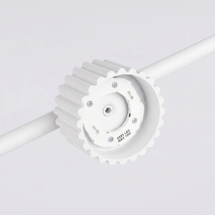 Lustră suspendată AURA 4xGX53/10W/230V, albă