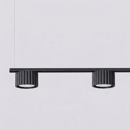Lustră pe cablu AURA 4xGX53/10W/230V negru