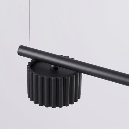 Lustră pe cablu AURA 4xGX53/10W/230V negru