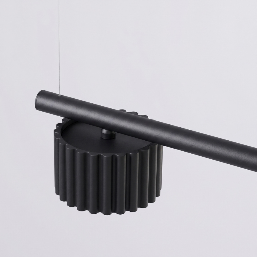 Lustră pe cablu AURA 4xGX53/10W/230V negru