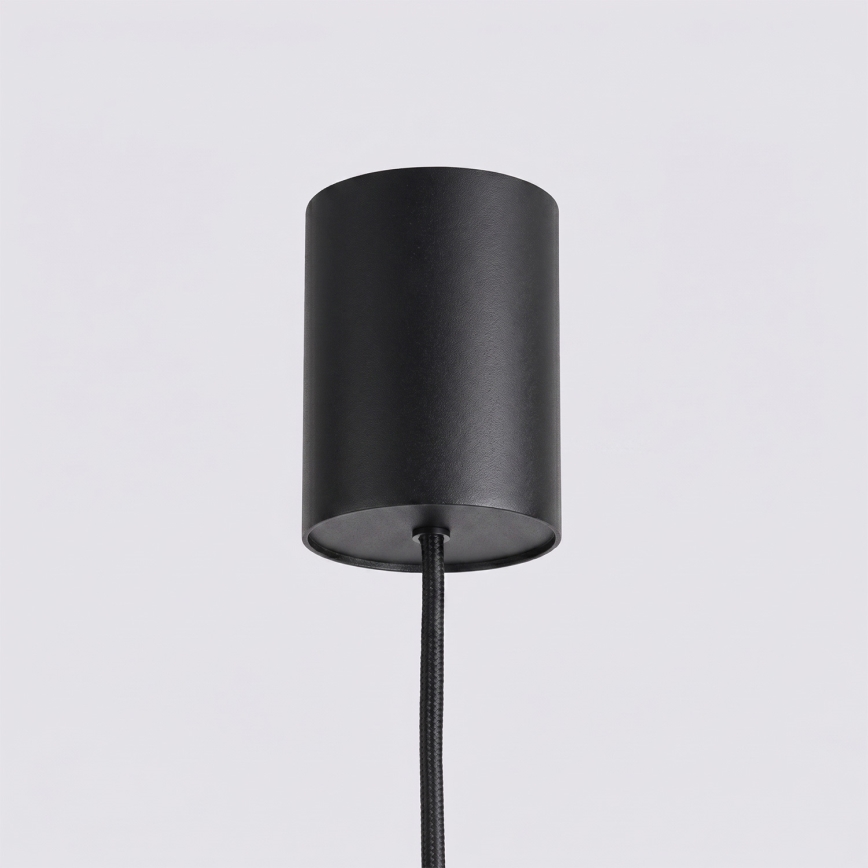 Lustră pe cablu AURA 4xGX53/10W/230V negru