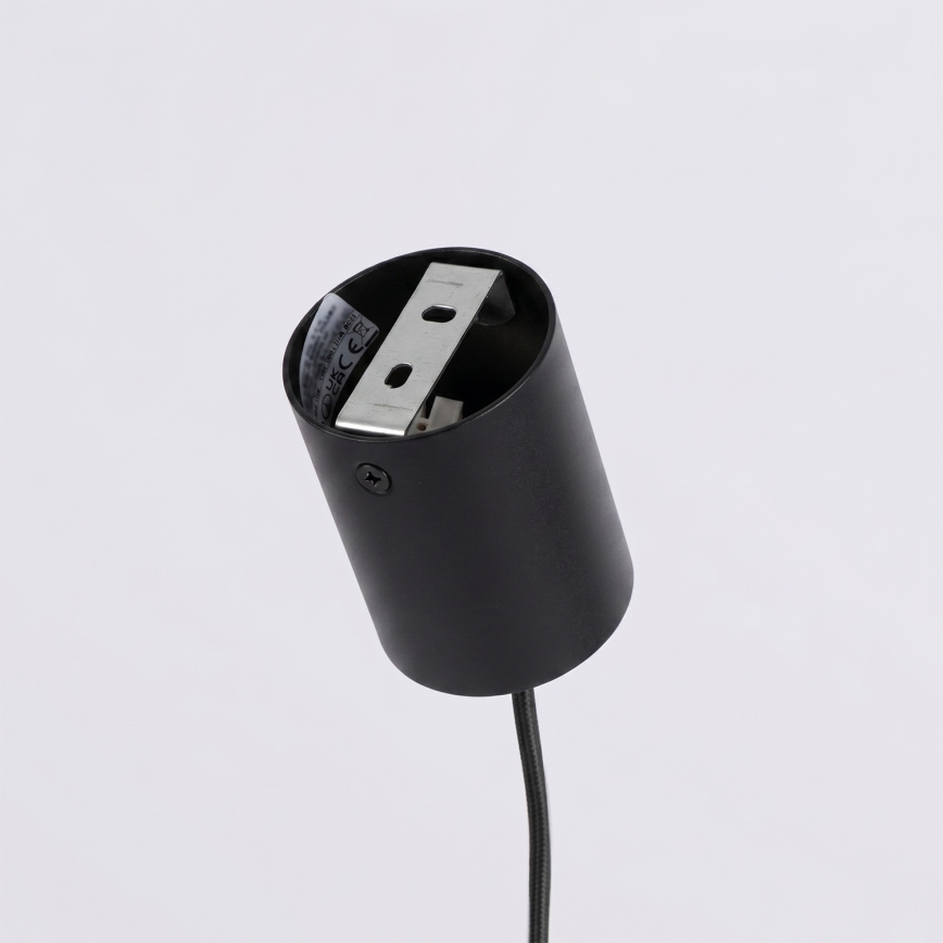 Lustră pe cablu AURA 4xGX53/10W/230V negru