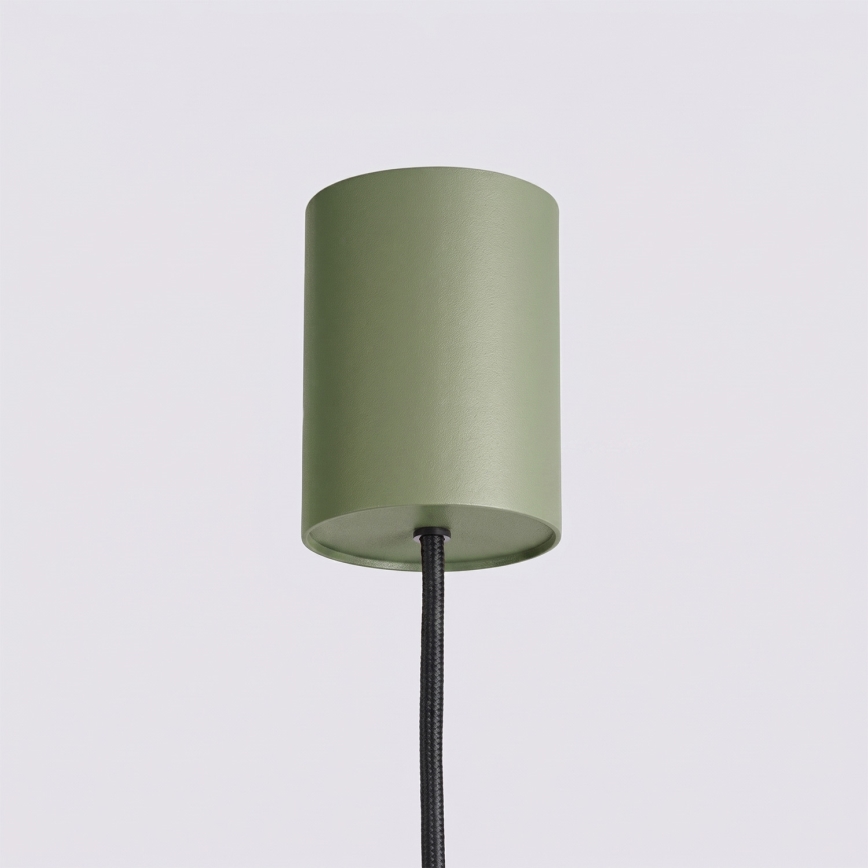 Lustră pe cablu AURA 4xGX53/10W/230V verde