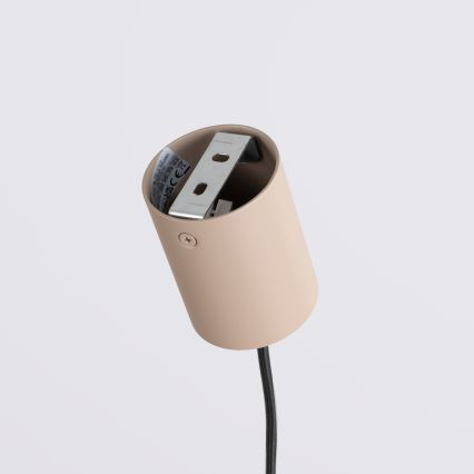 Candelabru suspendat AURA pe cablu 4xGX53/10W/230V taupe