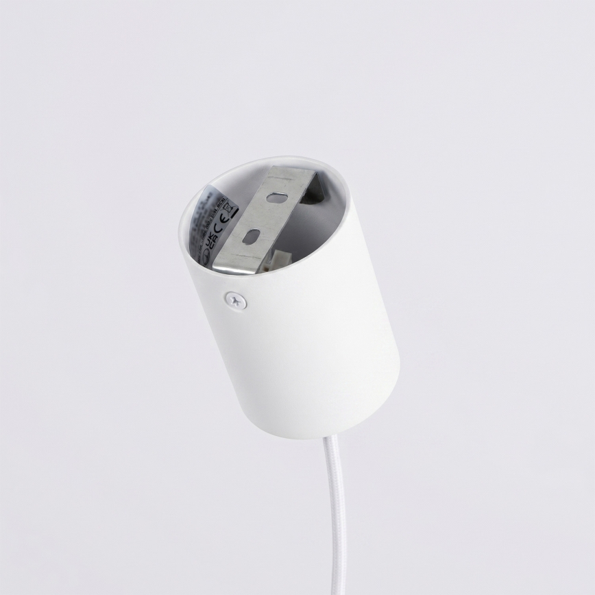 Lustră pe cablu KARBON 4xGU10/10W/230V albă
