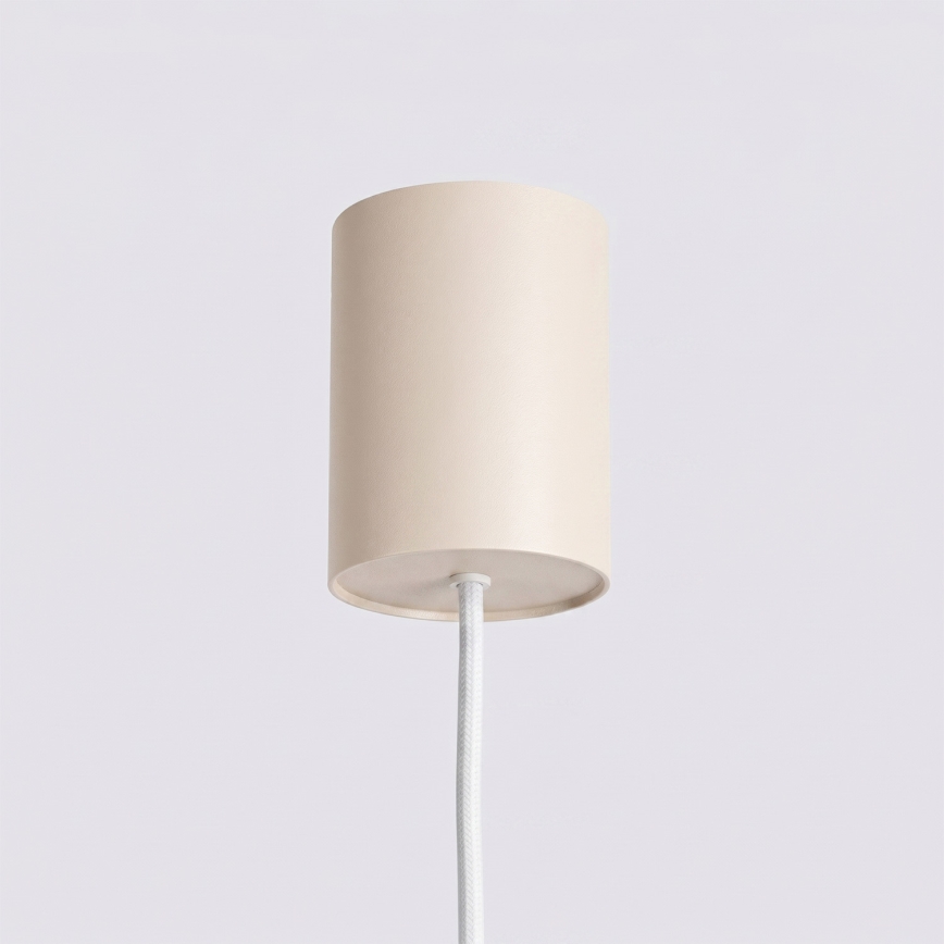 Candelabru suspendat pe cablu KARBON 4xGU10/10W/230V crem