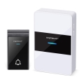 Sonerie fără fir 3xAA IP44 negru/alb Aigostar