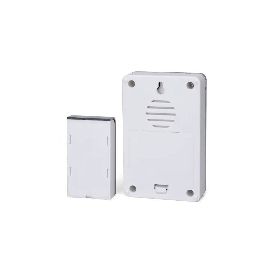 Sonerie fără fir Aigostar 3xAA IP44 alb/argintiu