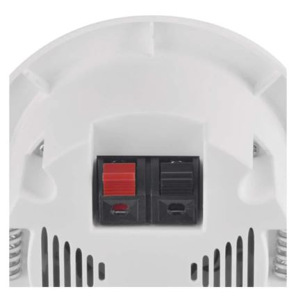 Sonerie fără fir încastrată 230V + 1xCR2032 albă