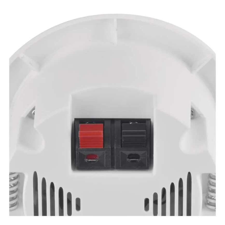 Sonerie fără fir încastrată 230V + 1xCR2032 albă