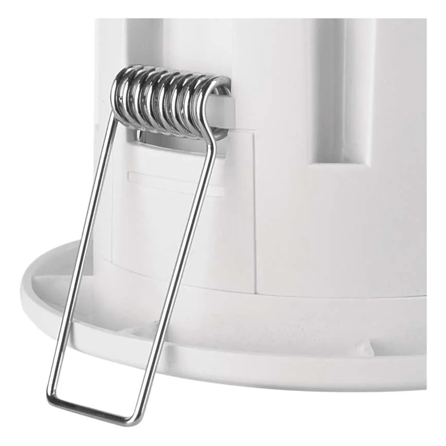 Sonerie fără fir încastrată 230V + 1xCR2032 albă