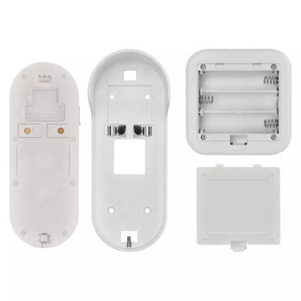 Sonerie video fără fir cu senzor de mișcare GoSmart 5V 3xAA IP65 Wi-Fi Tuya