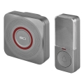 Sonerie wireless de priză GoSmart 230V + 1xCR2032, gri, Wi-Fi