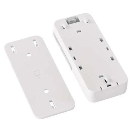 Sonerie wireless pentru priză GoSmart 230V + 1xCR2032 alb Wi-Fi