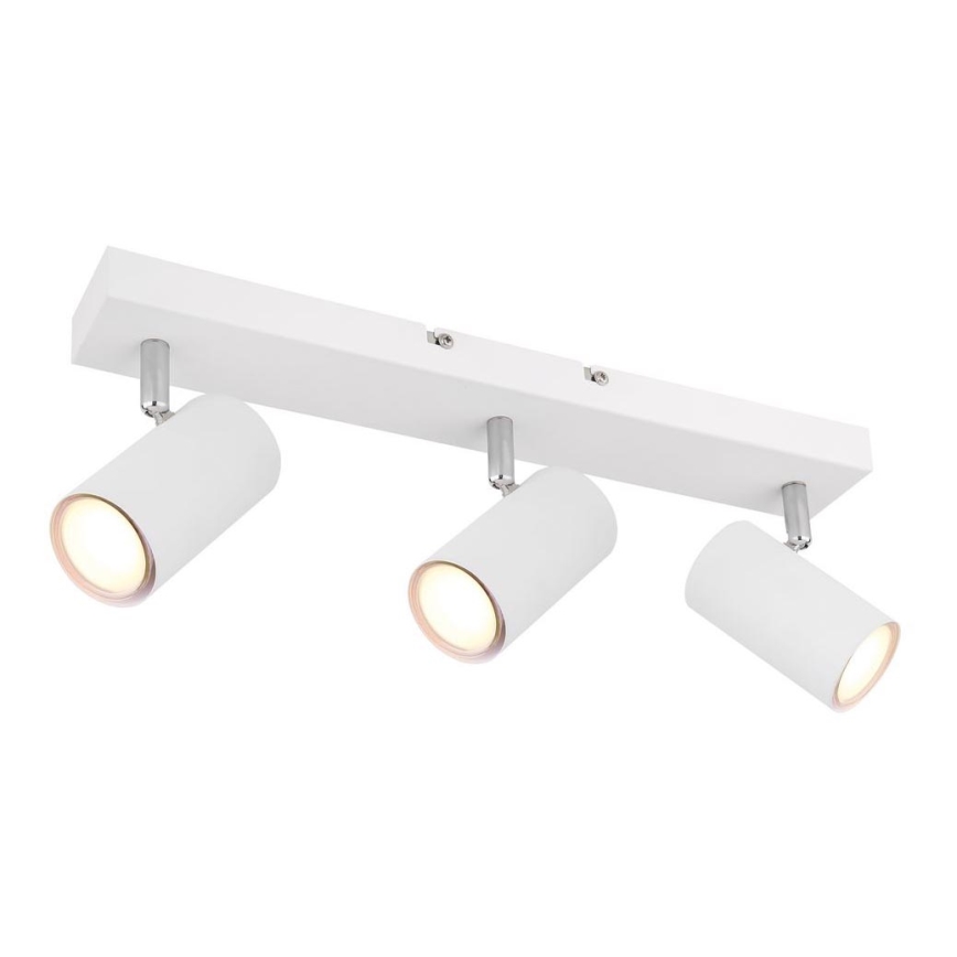 Spot 3xGU10/35W/230V alb Globo