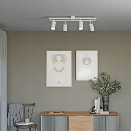 Spot 4xGU10/30W/230V alb