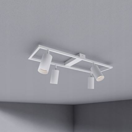 Spot 4xGU10/30W/230V alb