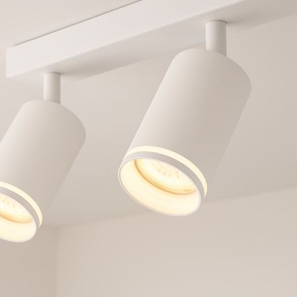 Spot aplicat PIPE 3xGU10/10W/230V, alb