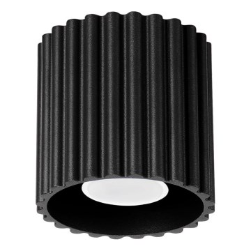 Spot AURA 1xGU10/10W/230V 10 cm negru