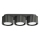 Spot AURA 3xGX53/10W/230V negru