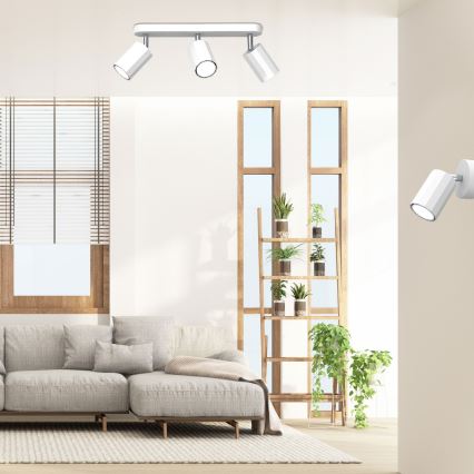 Spot BELLO 3xGU10/8W/230V alb