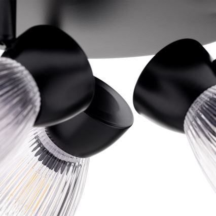 Spot BEST 3xE14/40W/230V negru