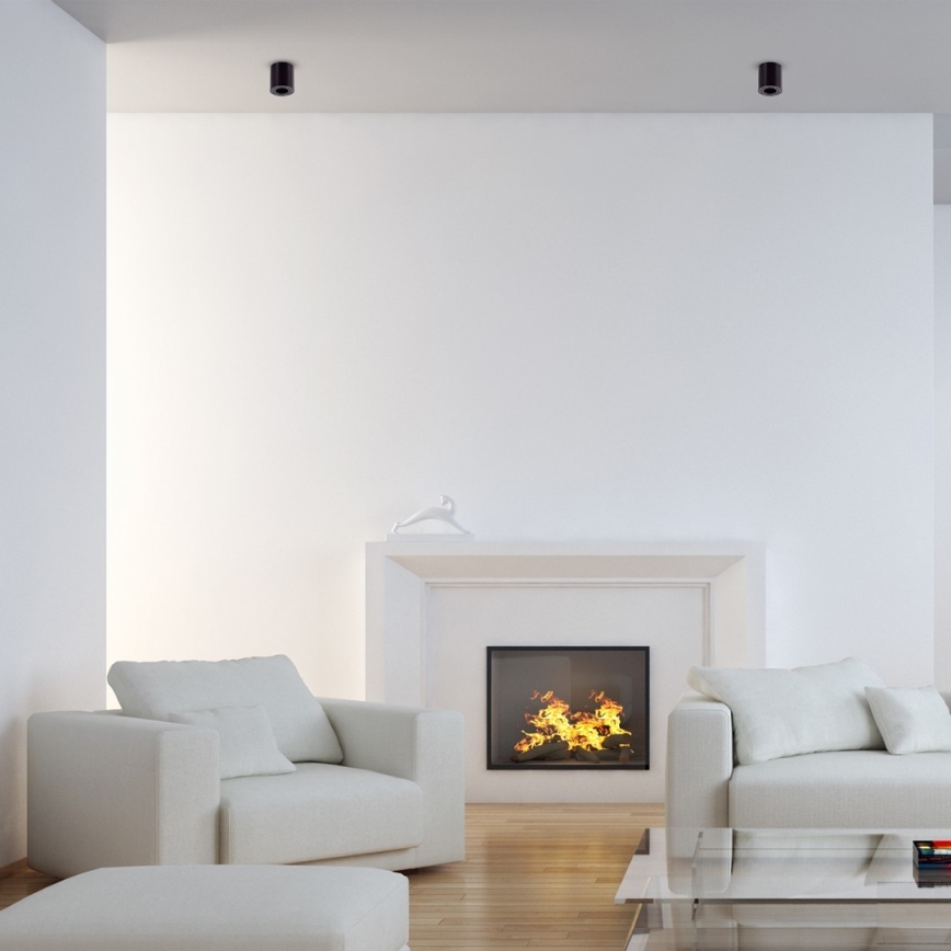 Spot BIMA 1xGU10/25W/230V rotund negru