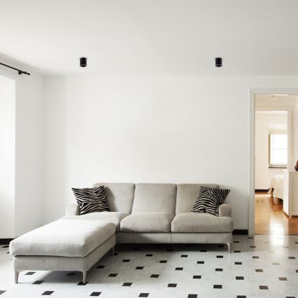 Spot BIMA 1xGU10/25W/230V rotund negru