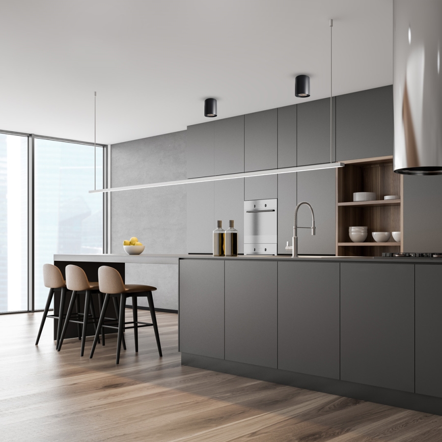 Spot BIMA 1xGU10/25W/230V rotund negru