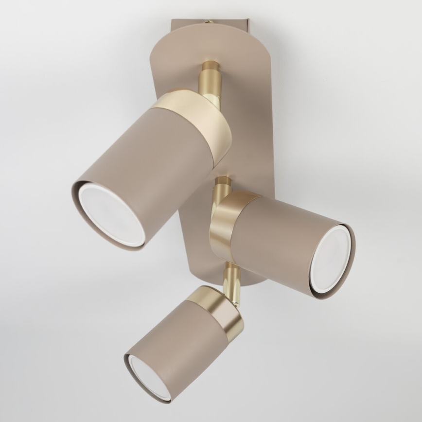 Spot Brilagi POKER 3xGU10/25W/230V bej/auriu