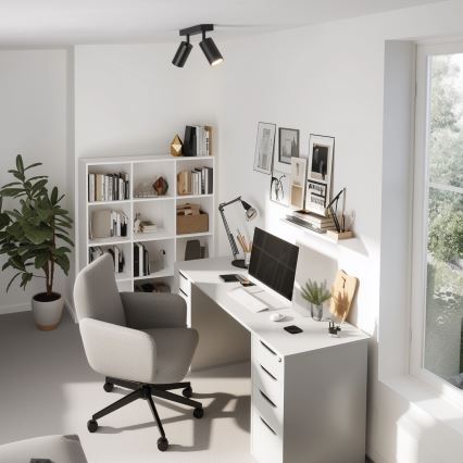 Spot Brilagi SELE 2xGU10/30W/230V negru/auriu