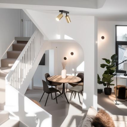 Spot Brilagi SELE GOLDEN 2xGU10/30W/230V negru/auriu