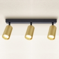 Spot BRILAGI SELE GOLDEN 3xGU10/30W/230V negru/auriu