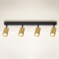 Spot BRILAGI SELE GOLDEN 4xGU10/30W/230V negru/auriu