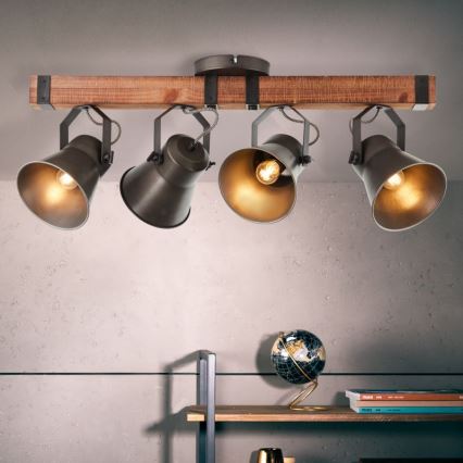Spot Brilliant DECCA 4xE27/10W/230V
