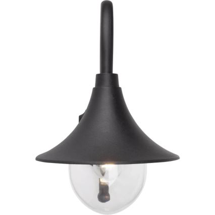 Lampă de perete de exterior Brilliant BERNA 1xE27/60W/230V IP44 negru