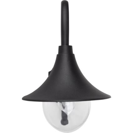 Lampă de perete de exterior Brilliant BERNA 1xE27/60W/230V IP44 negru