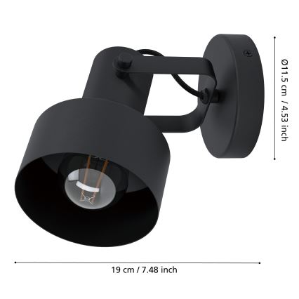 Spot 1xE27/28W/230V Eglo
