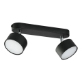 Spot CLARK 2xGX53/10W/230V negru