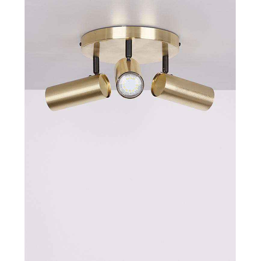 Spot COLLY 3xGU10/15W/230V auriu