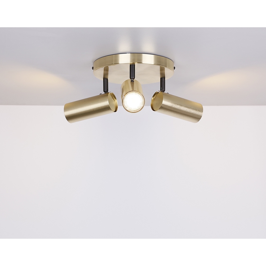 Spot COLLY 3xGU10/15W/230V auriu