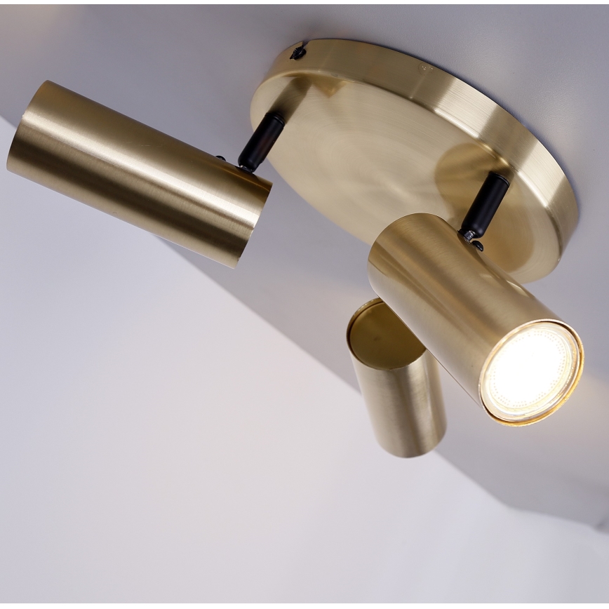 Spot COLLY 3xGU10/15W/230V auriu