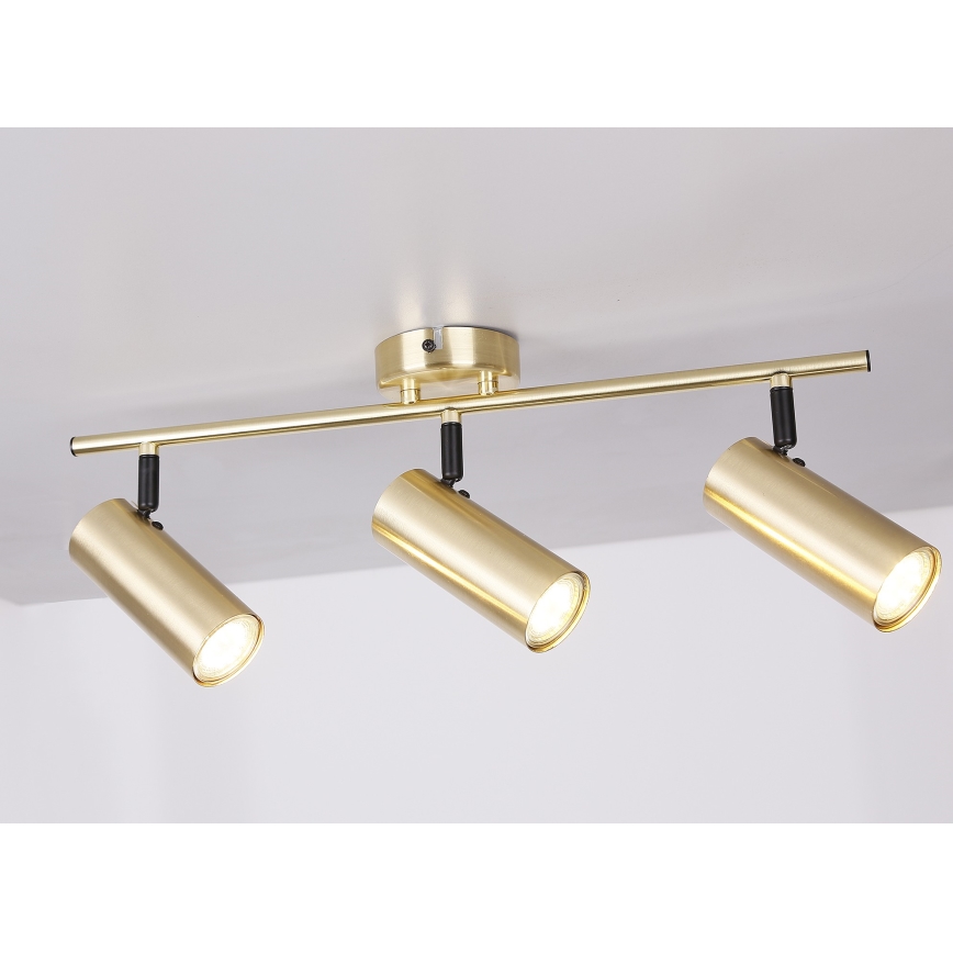 Spot COLLY 3xGU10/15W/230V auriu