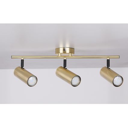 Spot COLLY 3xGU10/15W/230V auriu
