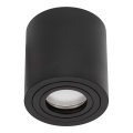 Spot de baie CHLOE 1xGU10/6W/230V IP65 rotund negru