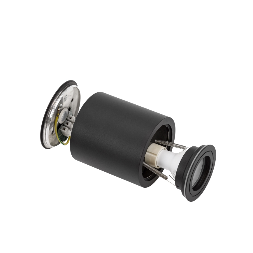 Spot de baie CHLOE 1xGU10/6W/230V IP65 rotund negru