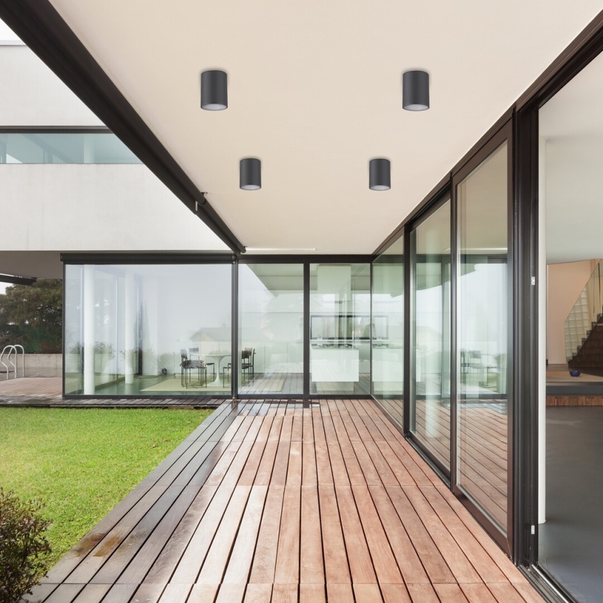 Spot de exterior 1xGU10/35W/230V rotund IP54 Rabalux