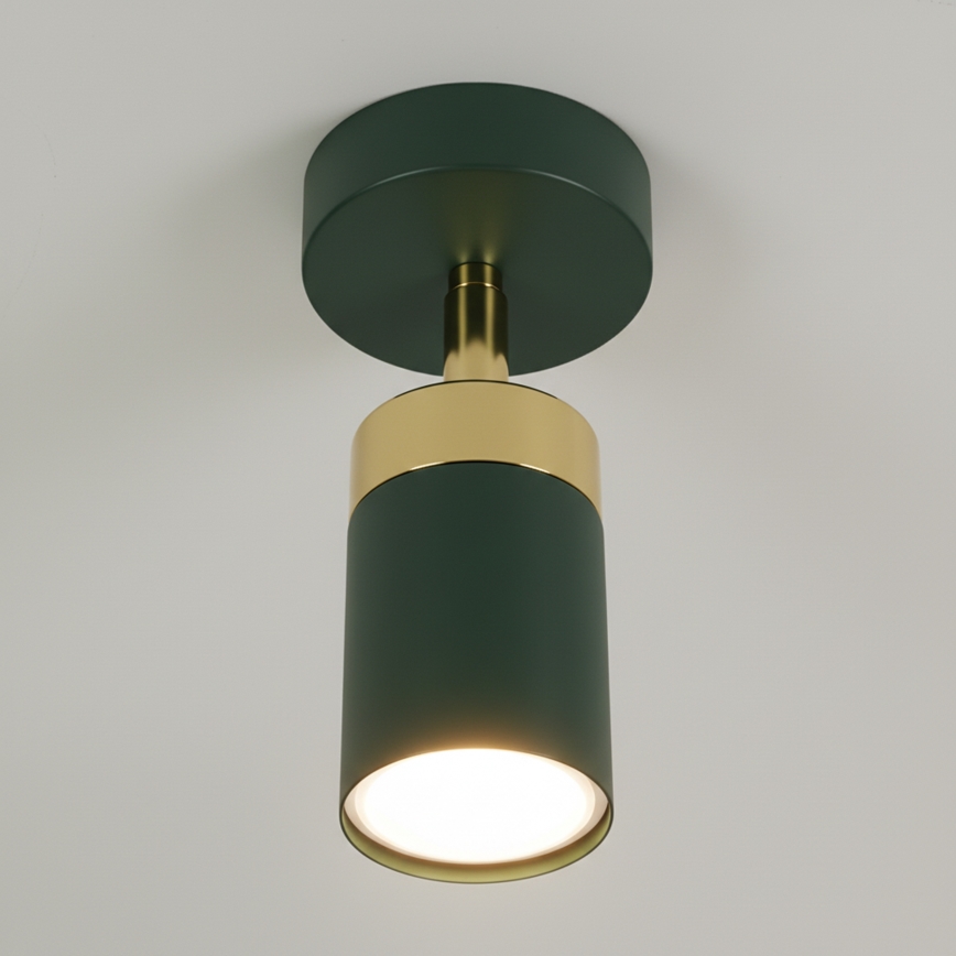 Spot de perete Brilagi POKER 1xGU10/25W/230V verde/auriu