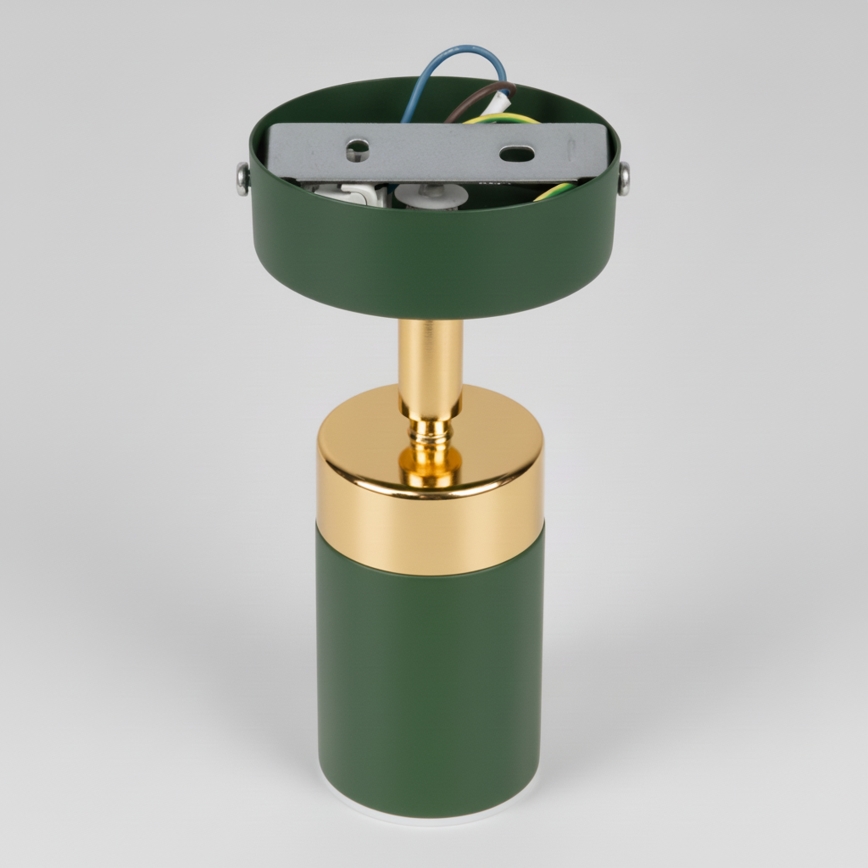 Spot de perete Brilagi POKER 1xGU10/25W/230V verde/auriu